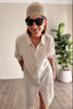 MAXI CAMICIA LINO