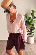 SHORTS mussola