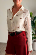 CAMICIA BASSOTTI misto seta