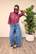 DENIM CROP