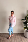 MAXI CAMICIA PINK